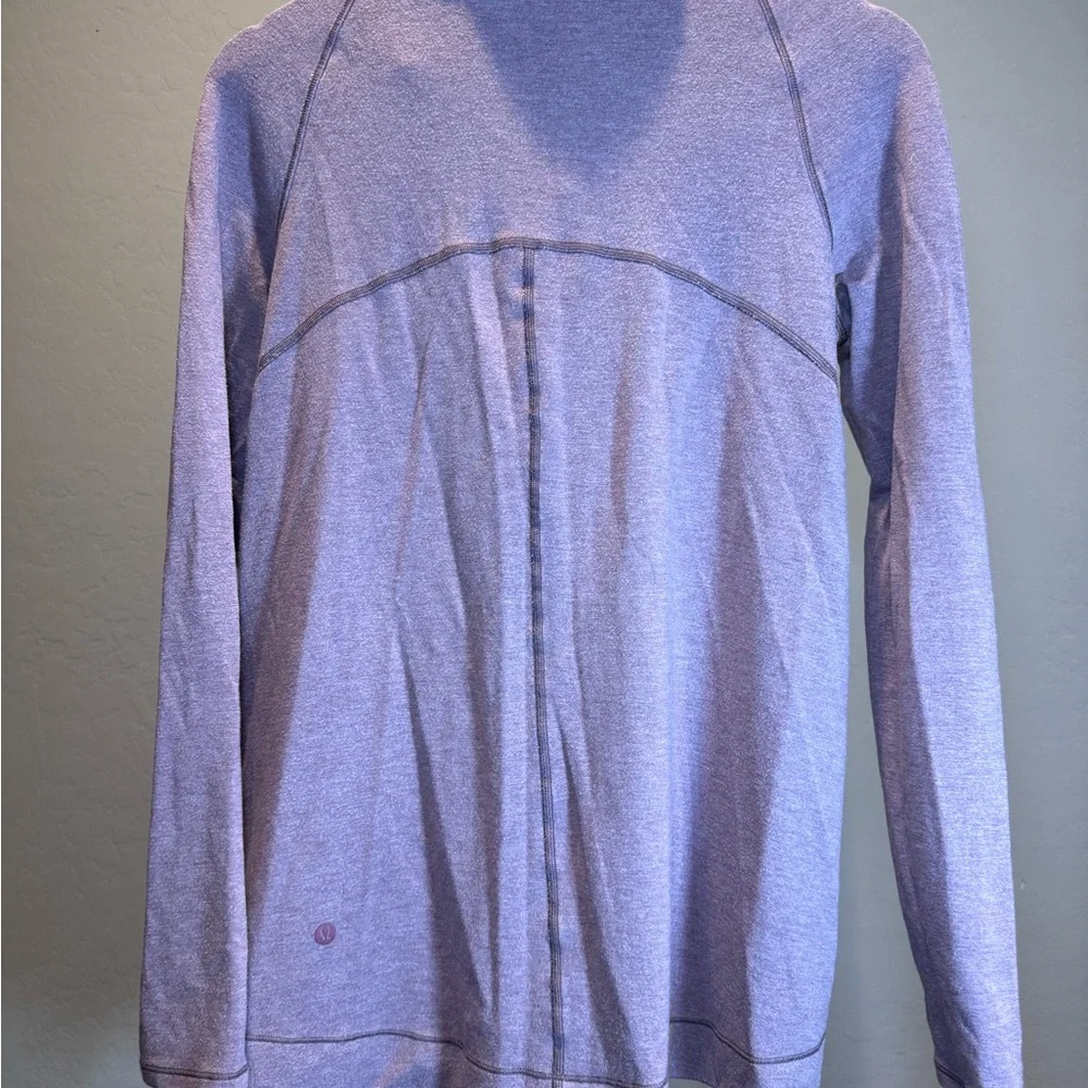 lululemon athletica Coast‎ Easy Wrap Heather Misty Merlot, Size 4